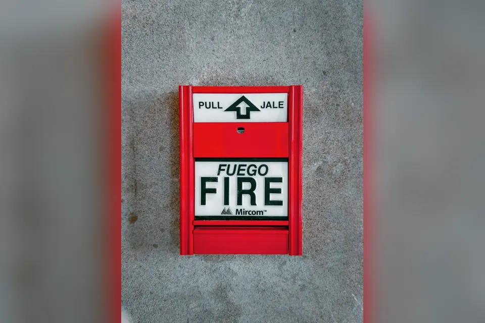 Fire Alarm in Close Up