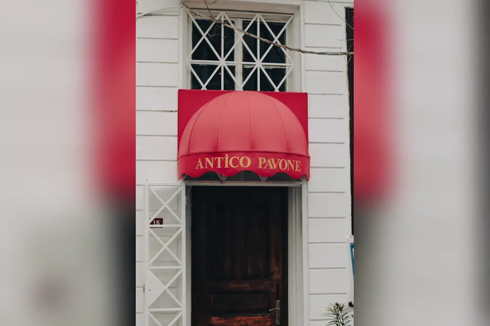 Entrance to a Hotel