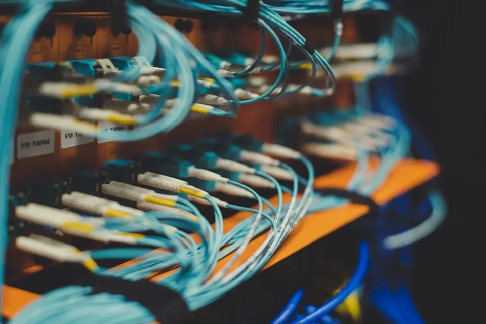 Plastic connectors in electronic switch on server
