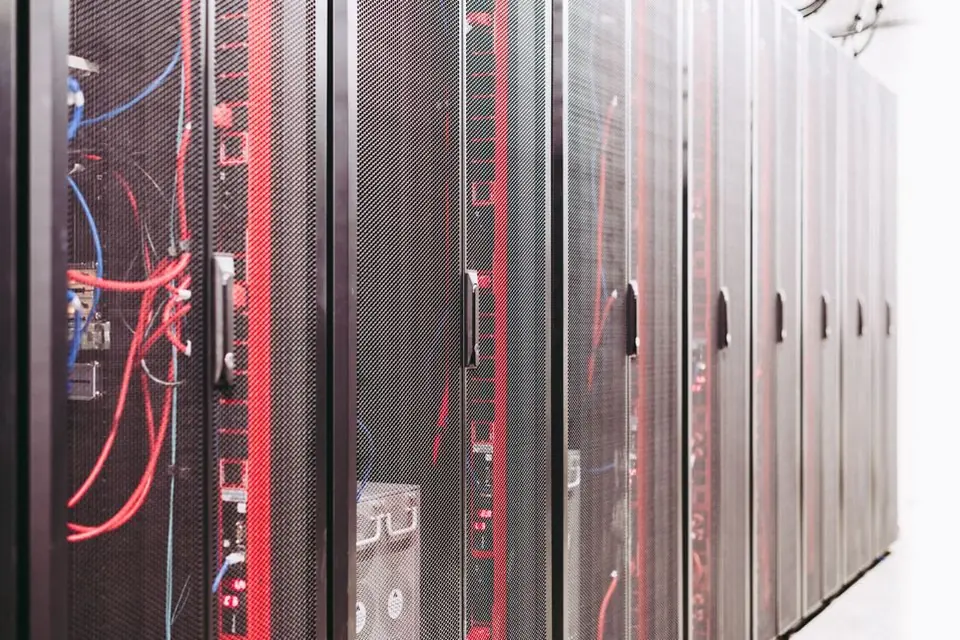 Server Racks on Data Center
